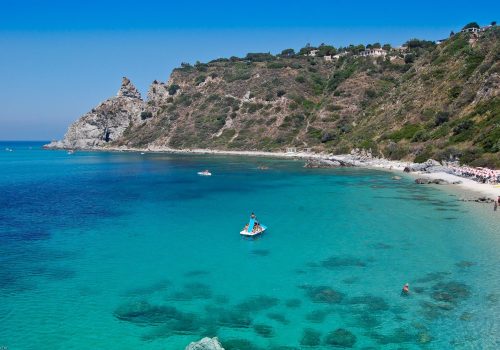 Spiaggia Capo Vaticano nei pressi di Zambrone